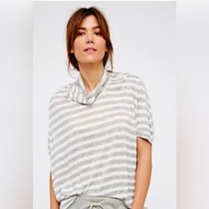 Free People High Neck Striped Tunic/Dress size XS